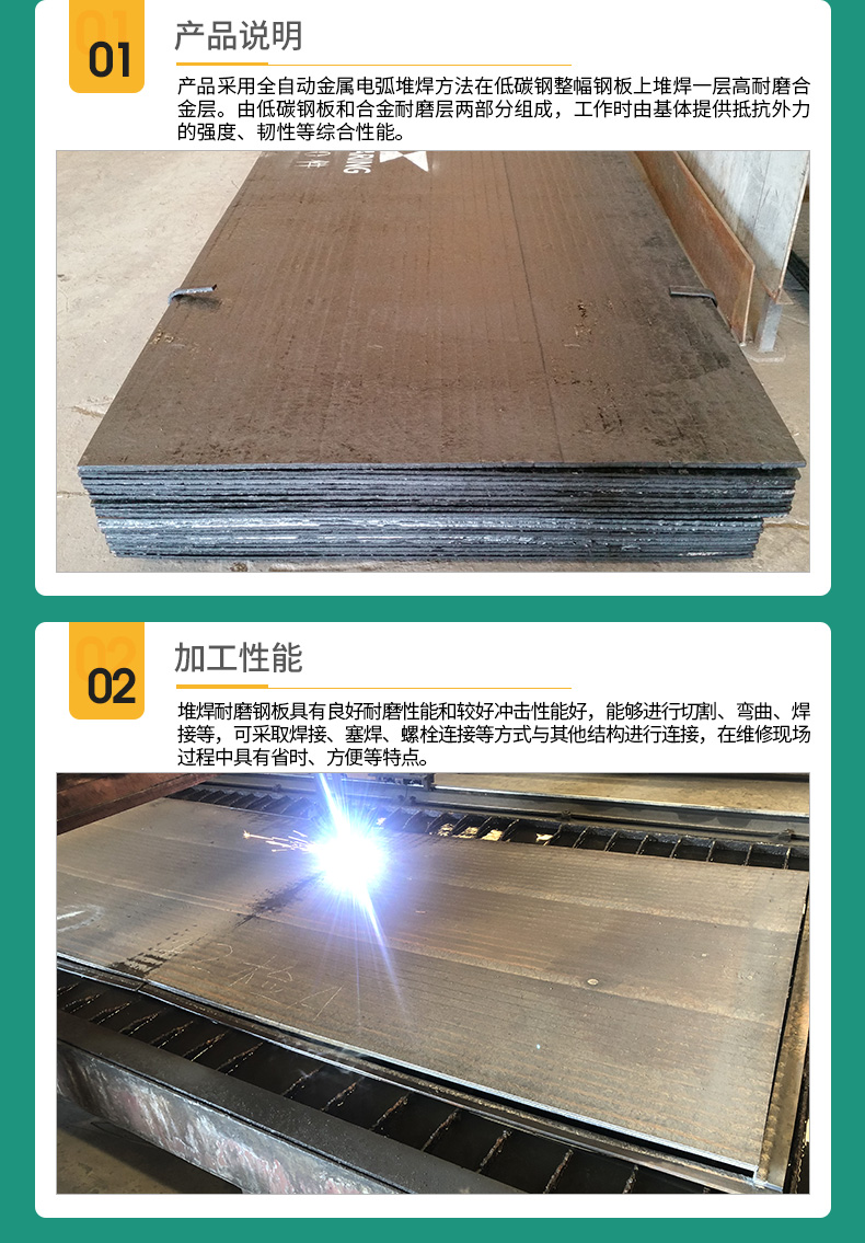双金属耐磨钢板的应用领域和案例